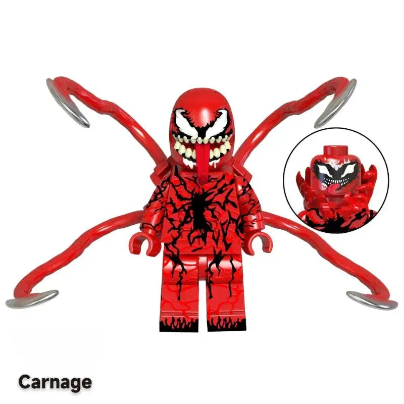 Lego Compatible Superhero Building Blocks Featuring Venom And Carnage - ToylandEU