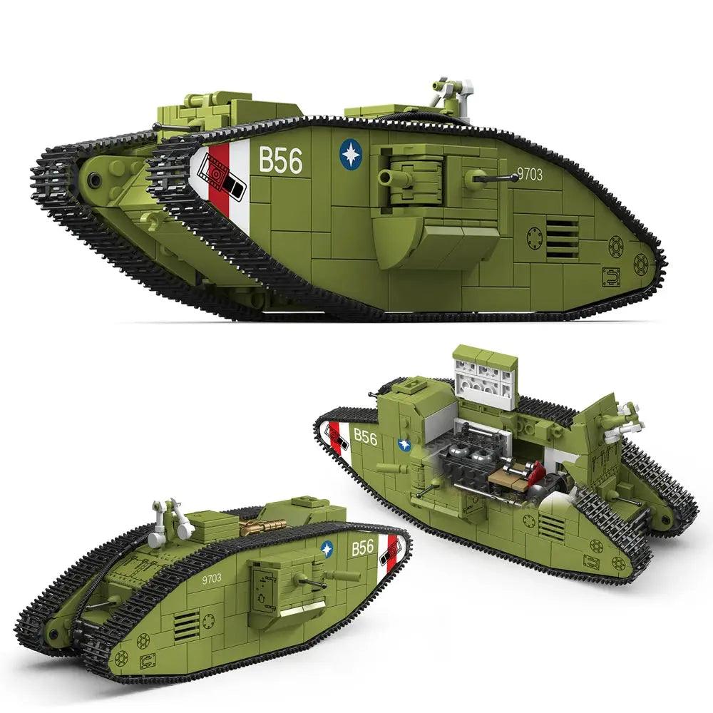  Lego Compatible Tank Building Blocks For Kids WWI Era -  ToylandEU™