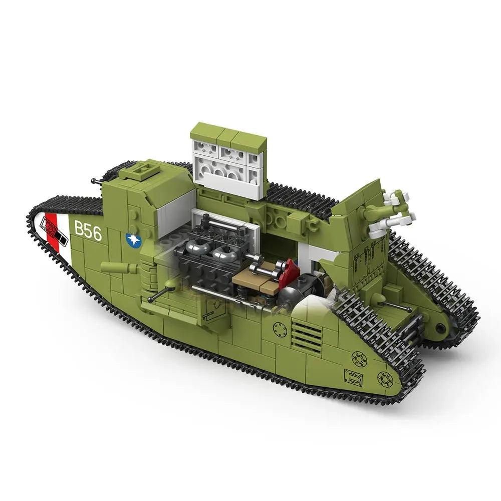  Lego Compatible Tank Building Blocks For Kids WWI Era -  ToylandEU™