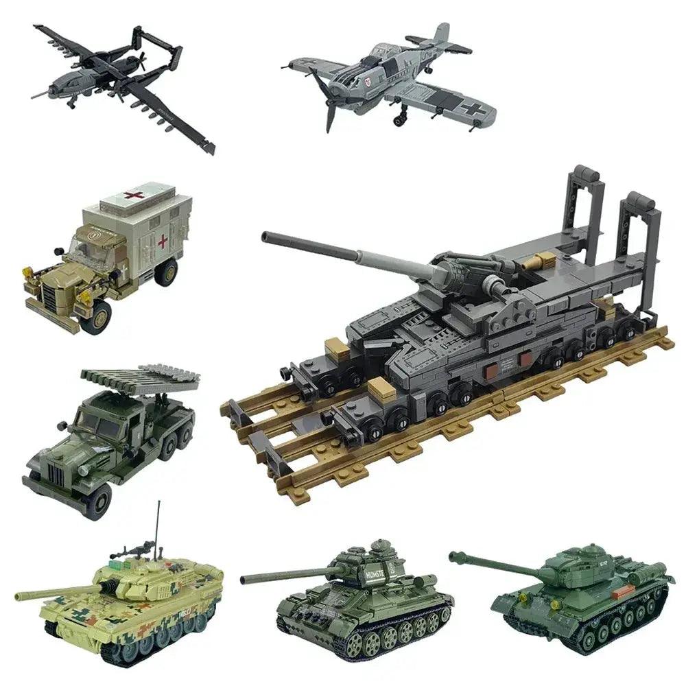  Lego Compatible Tank Kit for DIY Military Blocks -  ToylandEU™