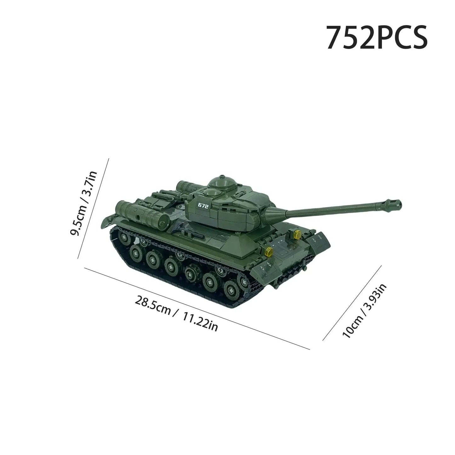  Lego Compatible Tank Kit for DIY Military Blocks -  ToylandEU™