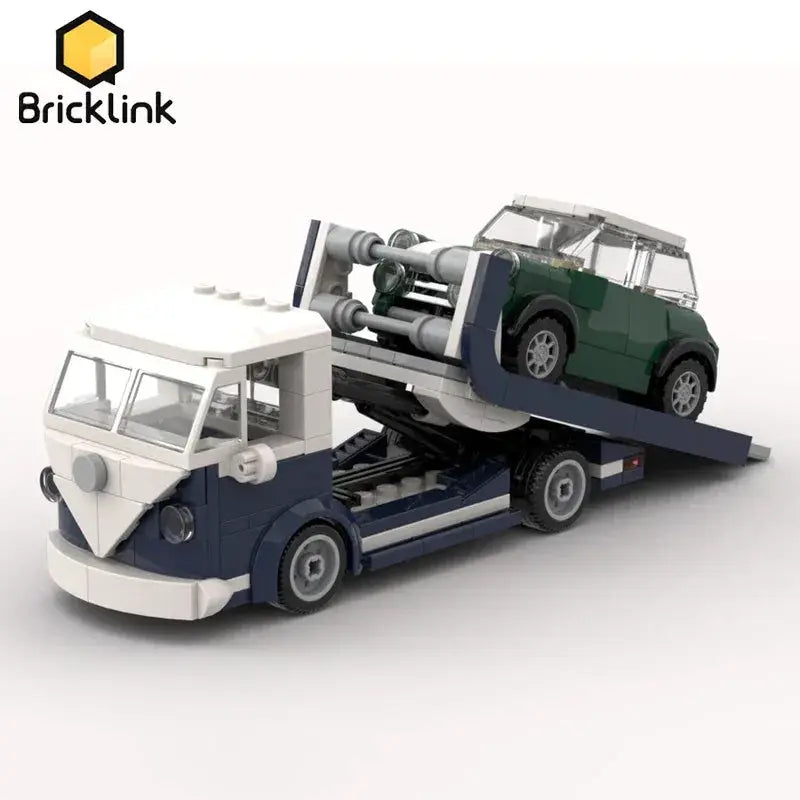 Lego Compatible Technical Car Mini Scale Tow Truck Kit Gift - ToylandEU