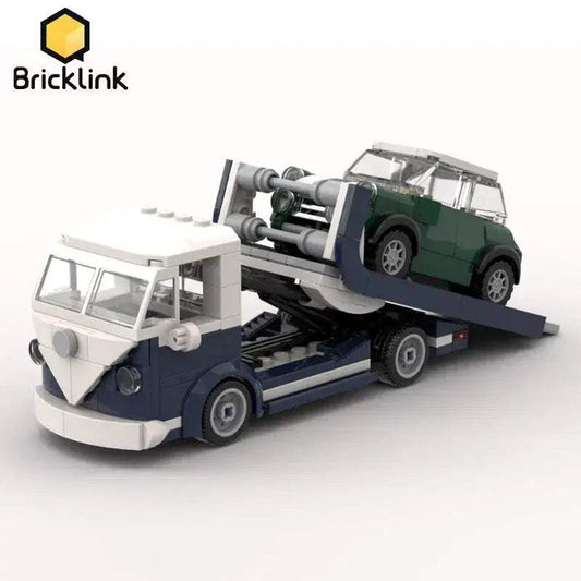 Lego Compatible Technical Car Mini Scale Tow Truck Kit Gift - ToylandEU