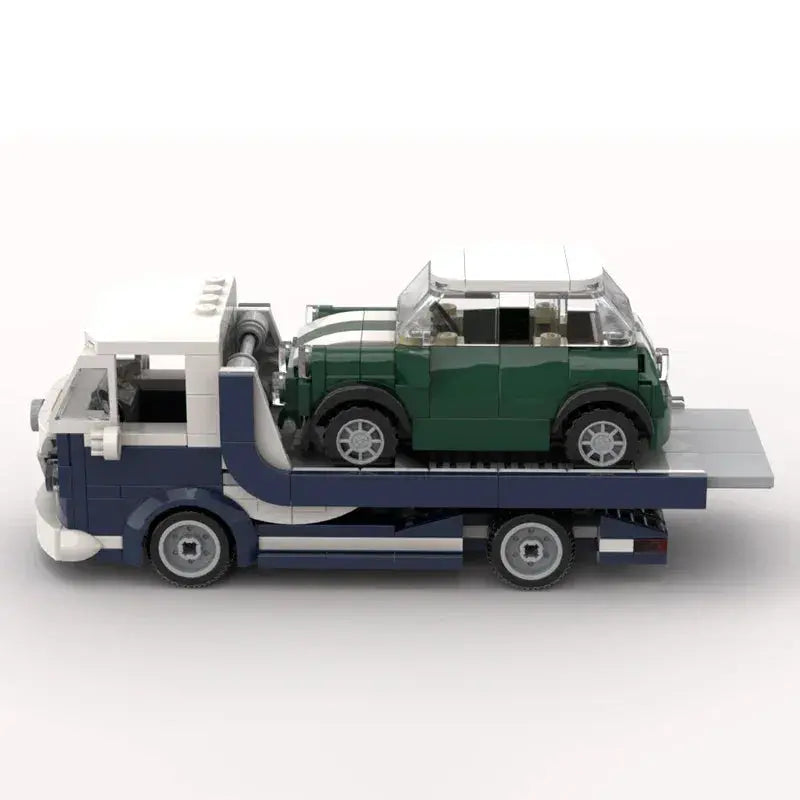 Lego Compatible Technical Car Mini Scale Tow Truck Kit Gift - ToylandEU