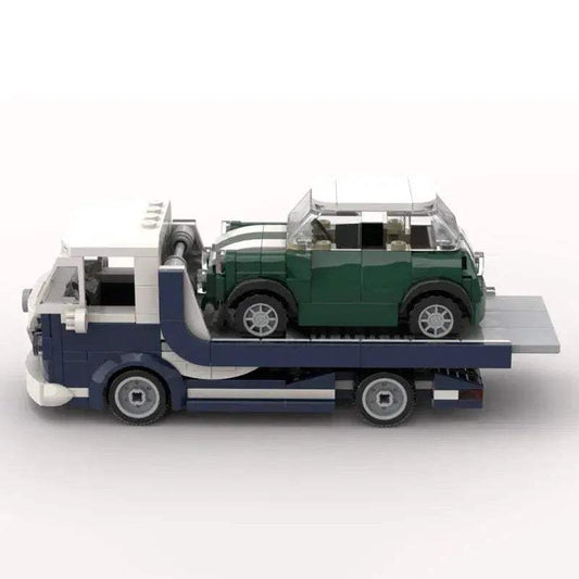 Lego Compatible Technical Car Mini Scale Tow Truck Kit Gift - ToylandEU