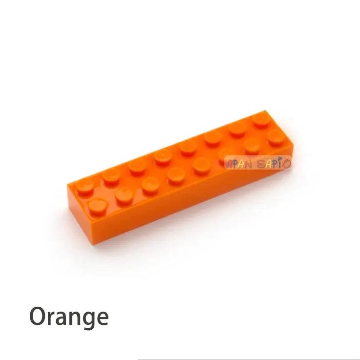  Lego Compatible Thick 2x8 Building Blocks Educational -  ToylandEU™