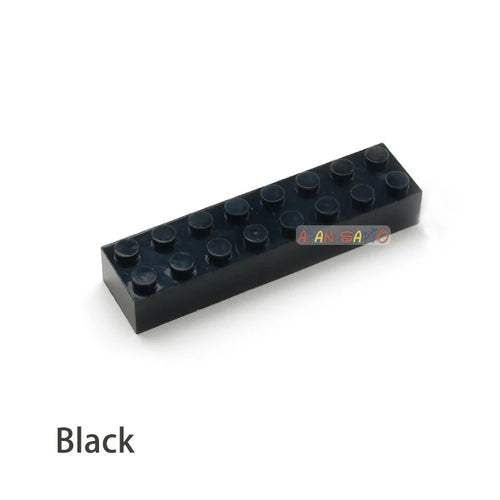  Lego Compatible Thick 2x8 Building Blocks Educational -  ToylandEU™