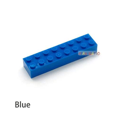  Lego Compatible Thick 2x8 Building Blocks Educational -  ToylandEU™