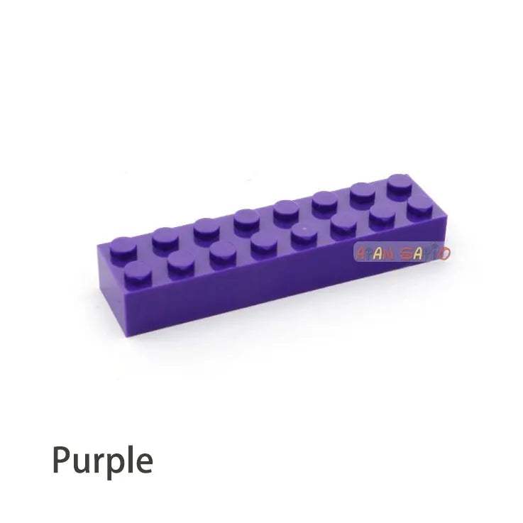  Lego Compatible Thick 2x8 Building Blocks Educational -  ToylandEU™