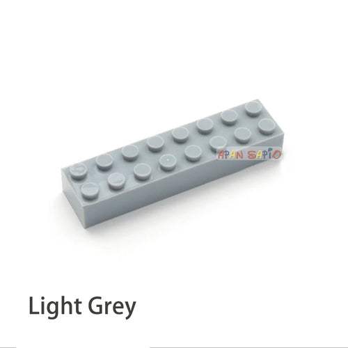  Lego Compatible Thick 2x8 Building Blocks Educational -  ToylandEU™
