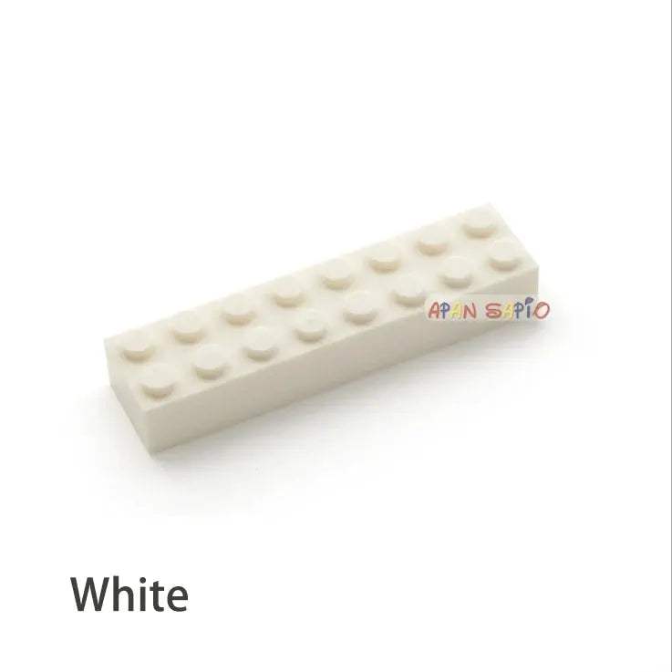  Lego Compatible Thick 2x8 Building Blocks Educational -  ToylandEU™