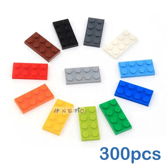  Lego Compatible Thin Building Blocks 2x4 Dots Learning -  ToylandEU™