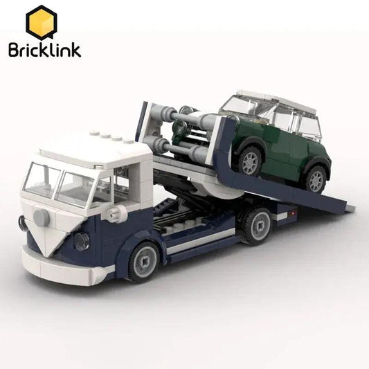  Lego Compatible Tow Truck Mini Scale Creative Build Kit Gift -  ToylandEU™