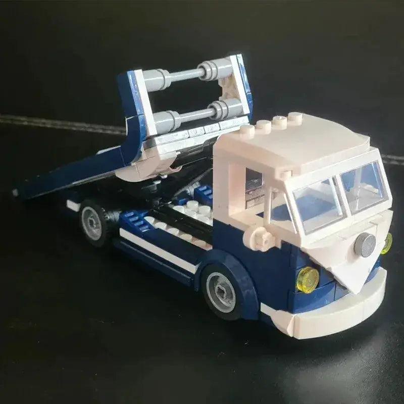  Lego Compatible Tow Truck Mini Scale Creative Build Kit Gift -  ToylandEU™