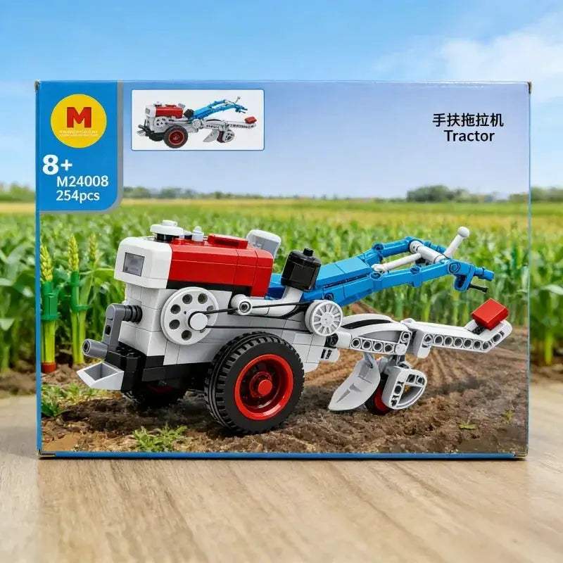 Lego Compatible Tractor Building Blocks Educational Toy - ToylandEU