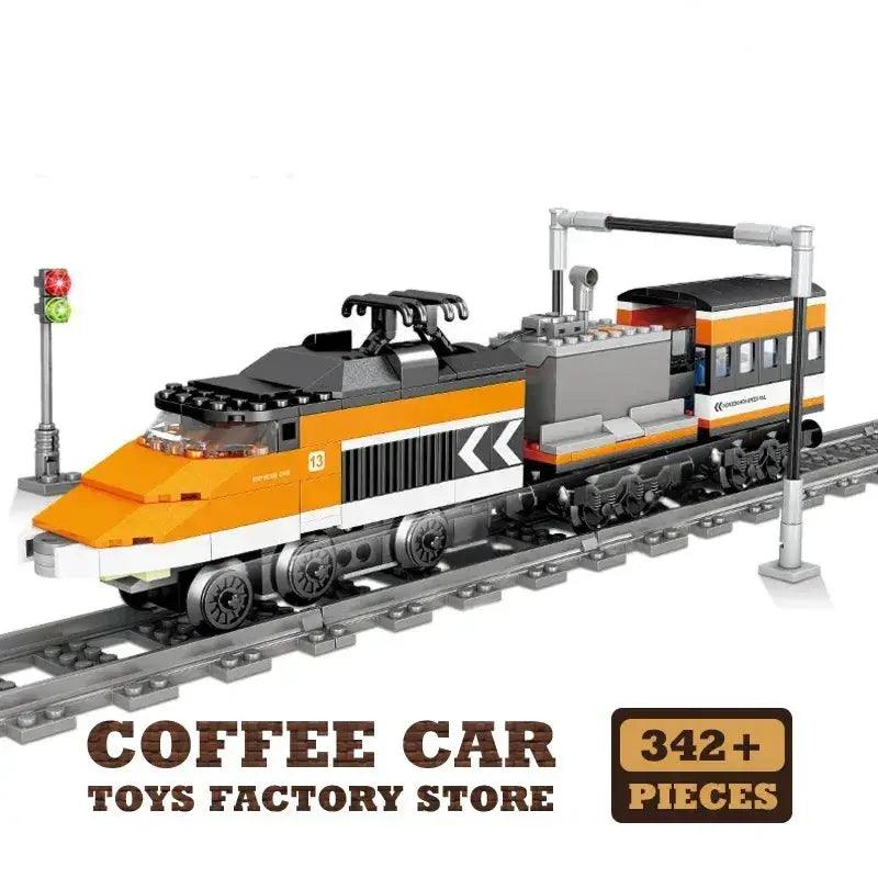  Lego Compatible Train Bricks With Railway Track Durable -  ToylandEU™