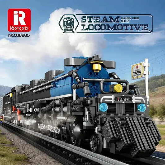  Lego Compatible Train Building Blocks Railway Track Set -  ToylandEU™