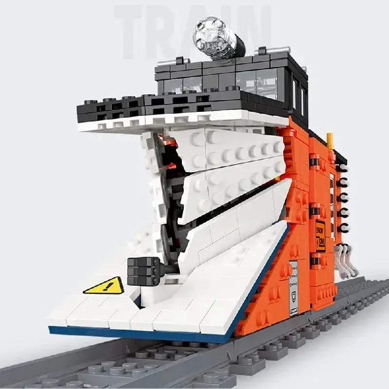 Lego Compatible Train Building Blocks Set 945 Pieces City Model - ToylandEU