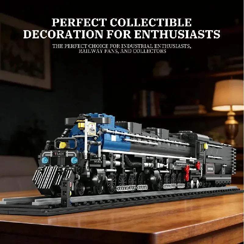 Lego Compatible Train Building Blocks With Railway Track - ToylandEU