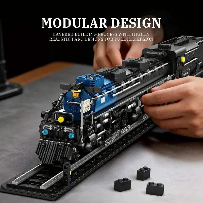 Lego Compatible Train Building Blocks With Railway Track - ToylandEU
