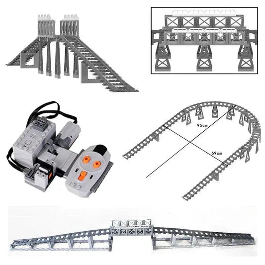  Lego Compatible Train Tunnel Exit Set CE Certified -  ToylandEU™