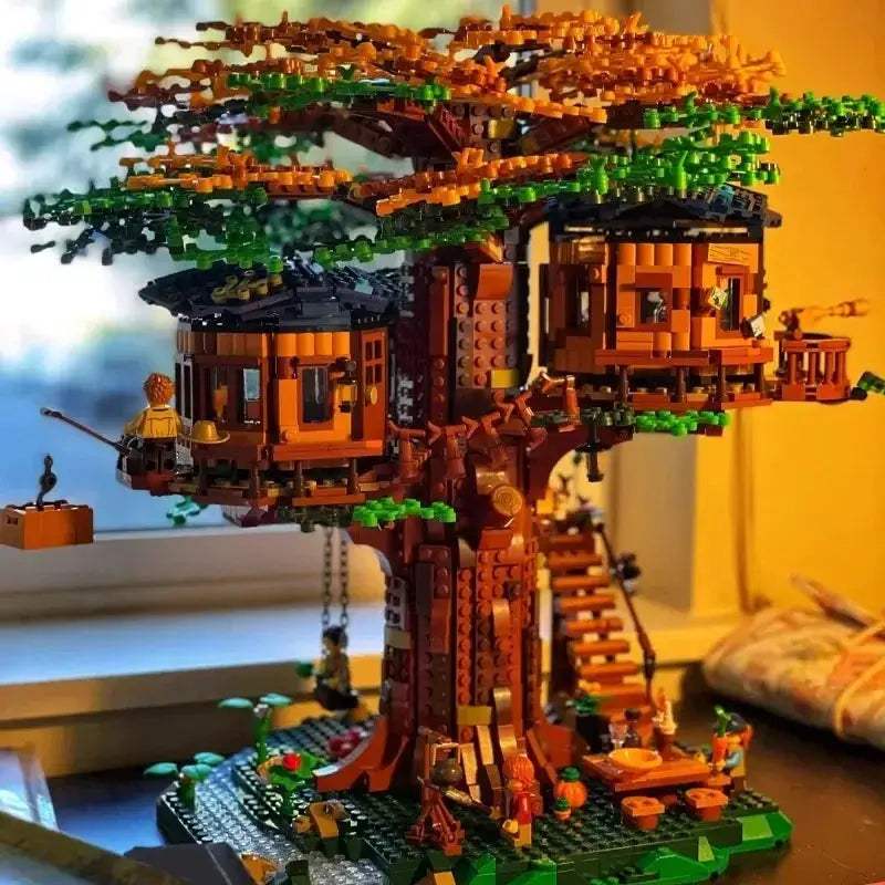 Lego Compatible Tree House Building Blocks For 21318 Educational Set - ToylandEU