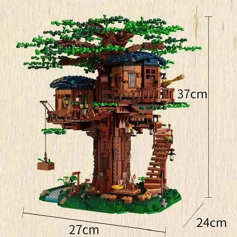 Lego Compatible Tree House Building Blocks For 21318 Educational Set - ToylandEU