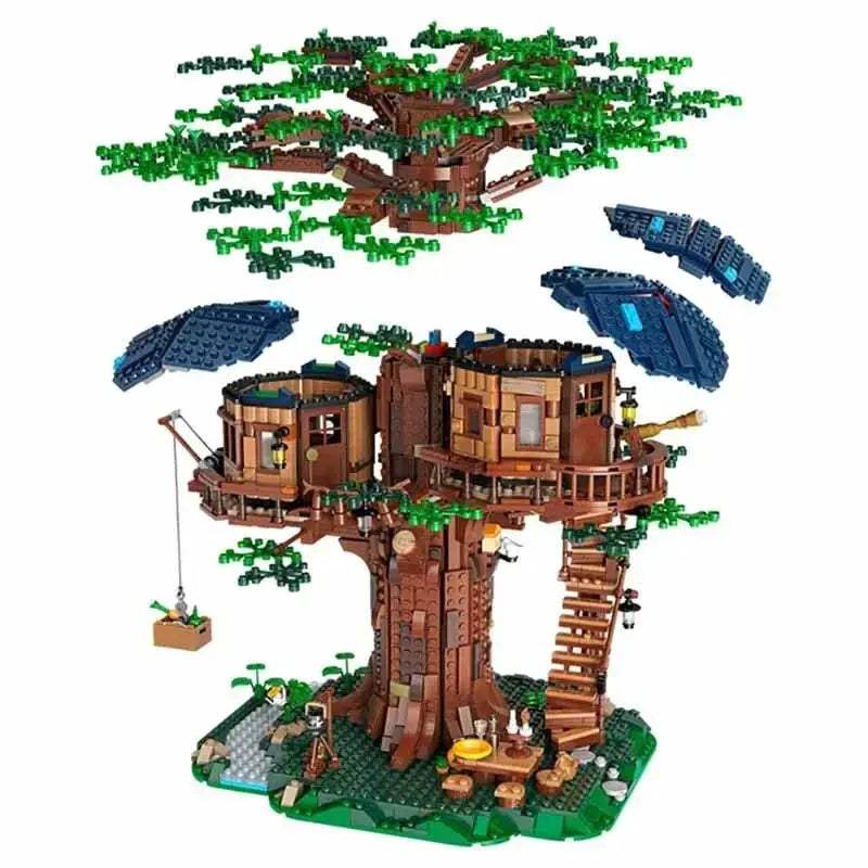 Lego Compatible Tree House Building Blocks For 21318 Educational Set - ToylandEU