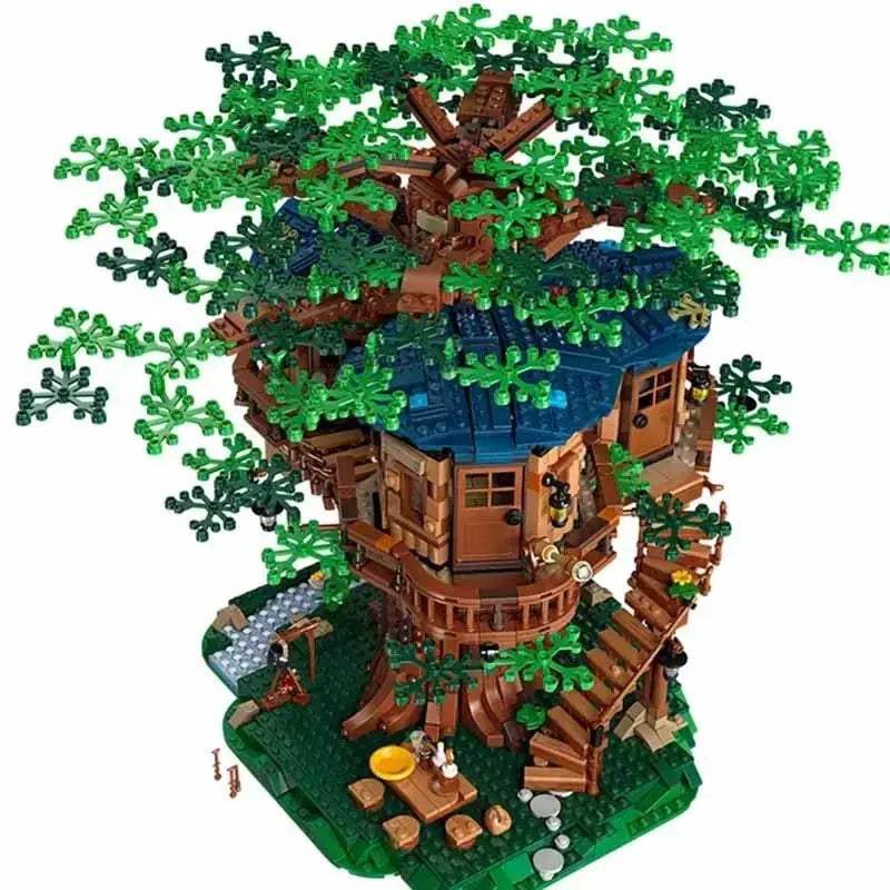 Lego Compatible Tree House Building Blocks For 21318 Educational Set - ToylandEU