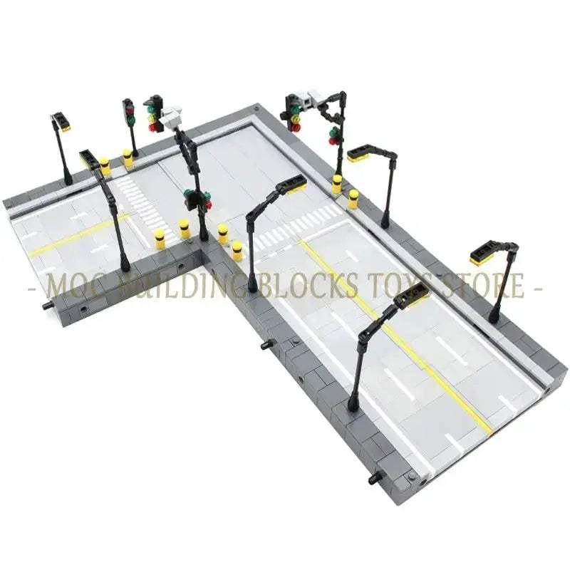 Lego Compatible Urban Traffic City Building Blocks For Creative Play - ToylandEU