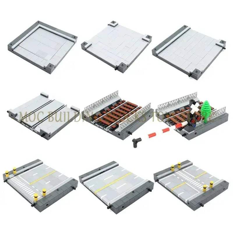 Lego Compatible Urban Traffic City Building Blocks For Creative Play - ToylandEU