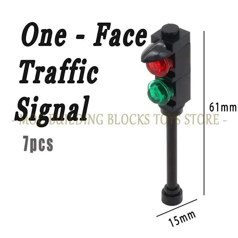 Lego Compatible Urban Traffic City Building Blocks For Creative Play - ToylandEU