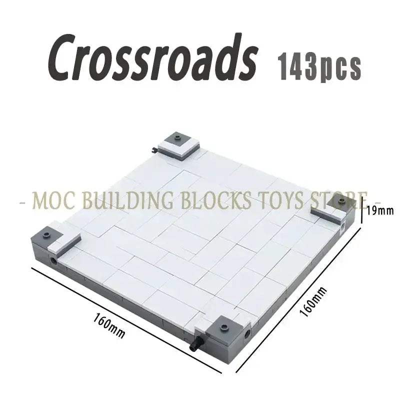 Lego Compatible Urban Traffic City Building Blocks For Creative Play - ToylandEU