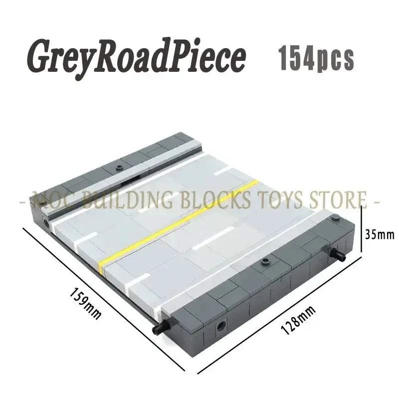 Lego Compatible Urban Traffic City Building Blocks For Creative Play - ToylandEU