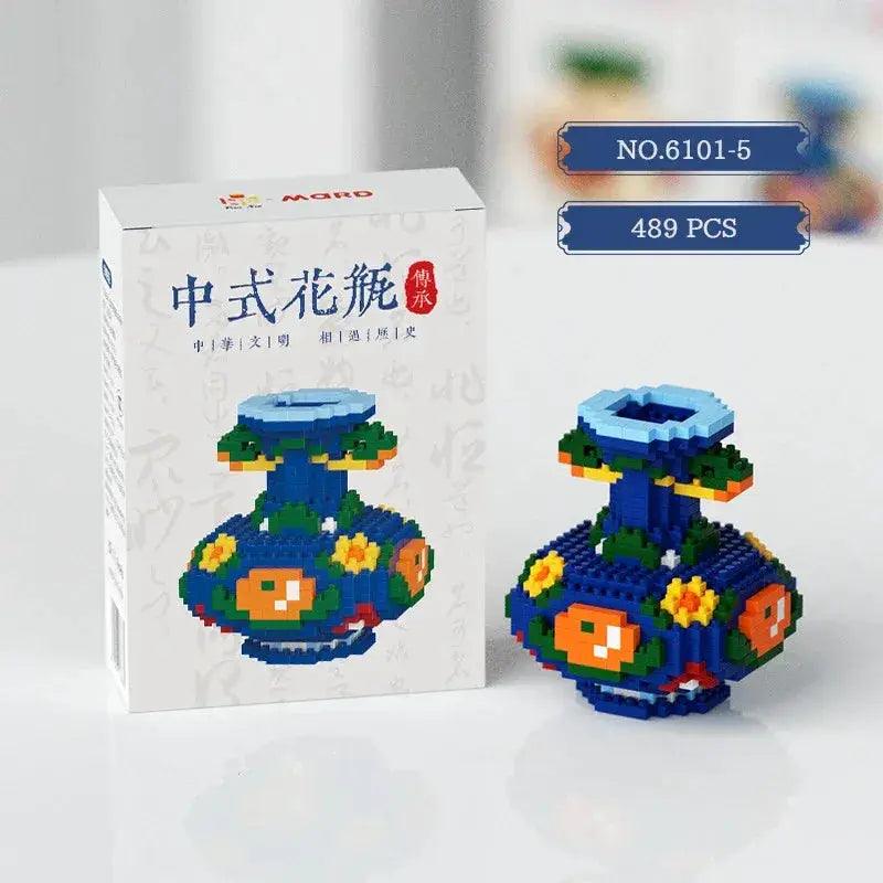  Lego Compatible Vase Building Blocks Safe Plastic -  ToylandEU™