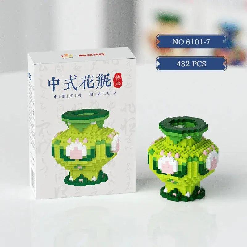 Lego Compatible Vase Building Blocks Safe Plastic -  ToylandEU™