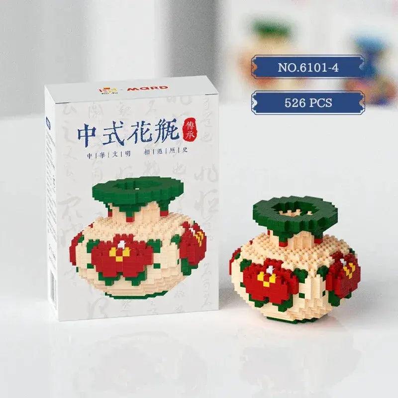  Lego Compatible Vase Building Blocks Safe Plastic -  ToylandEU™