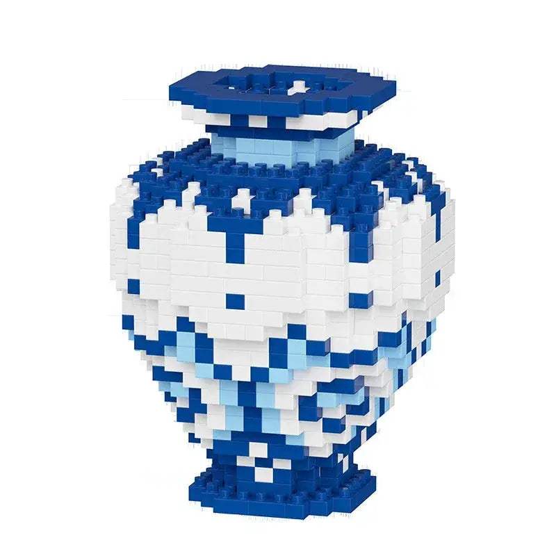 Lego Compatible Vase Building Blocks for Creative Kids - ToylandEU