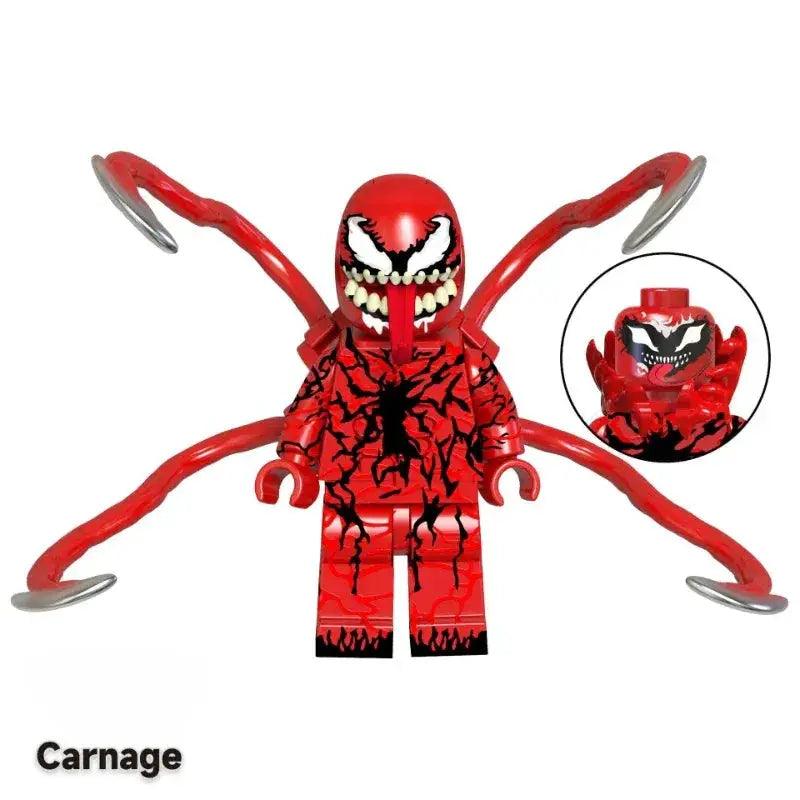  Lego Compatible Venom And Carnage Self Locking Blocks -  ToylandEU™