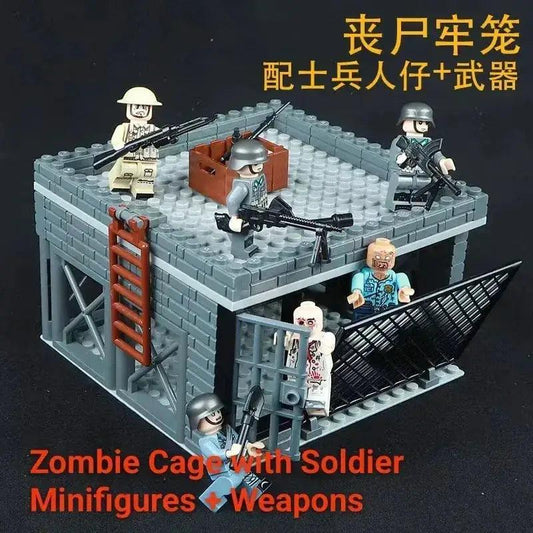  Lego Compatible WWII Base Fortification Tower Set Plus -  ToylandEU™