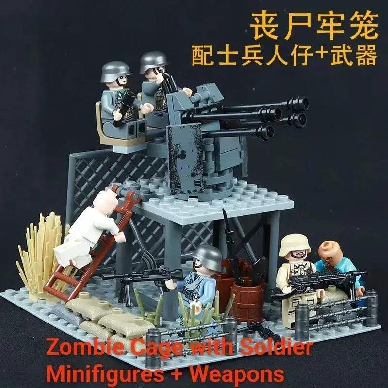  Lego Compatible WWII Base Fortification Tower Set Plus -  ToylandEU™