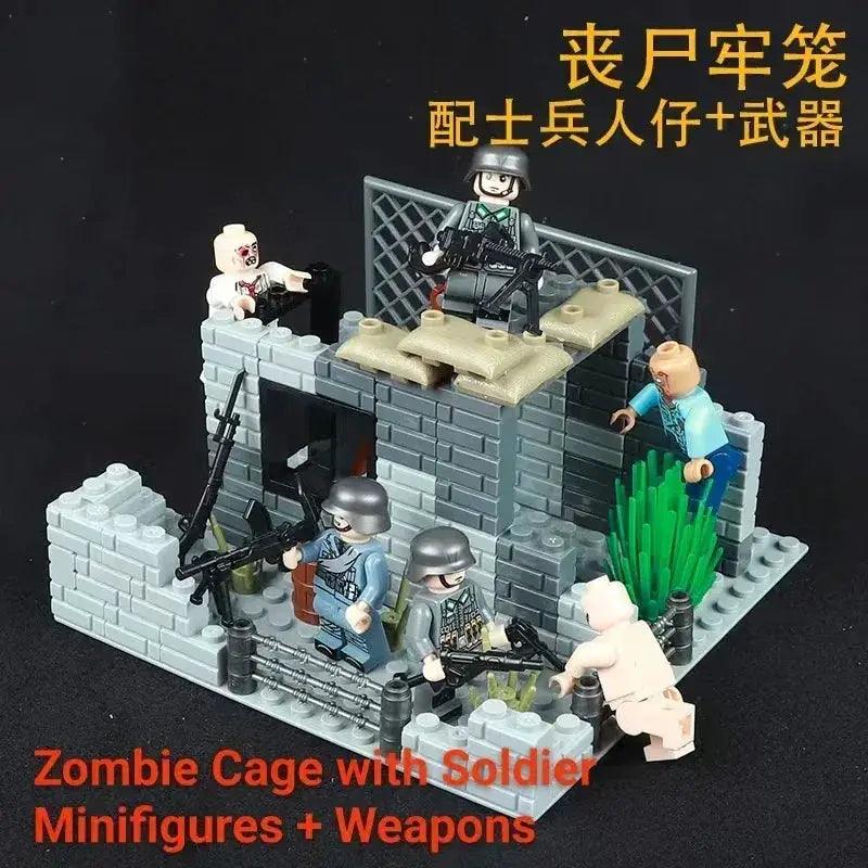  Lego Compatible WWII Base Fortification Tower Set Plus -  ToylandEU™