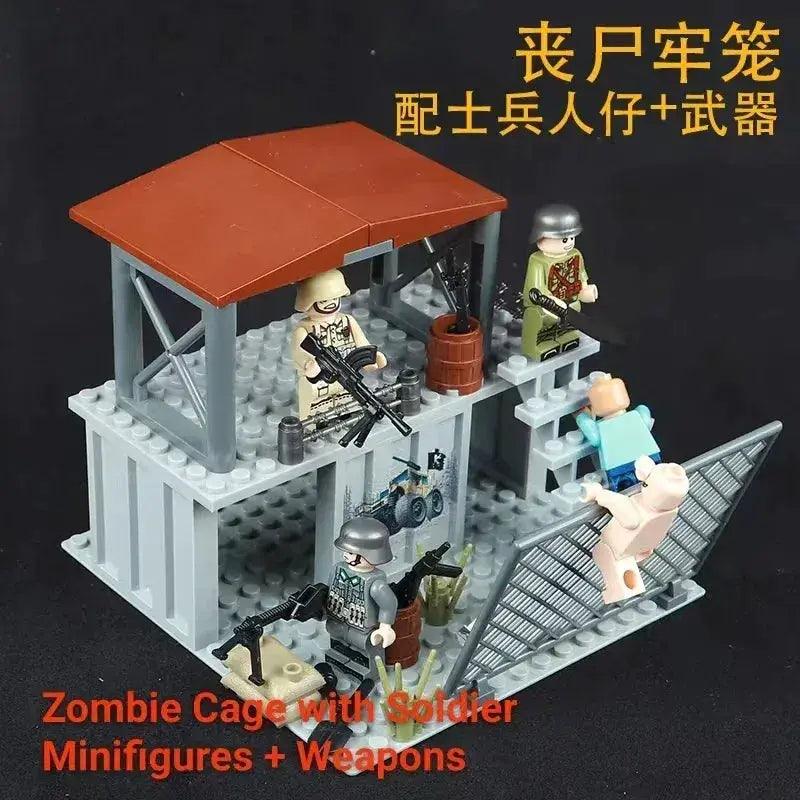  Lego Compatible WWII Base Fortification Tower Set Plus -  ToylandEU™