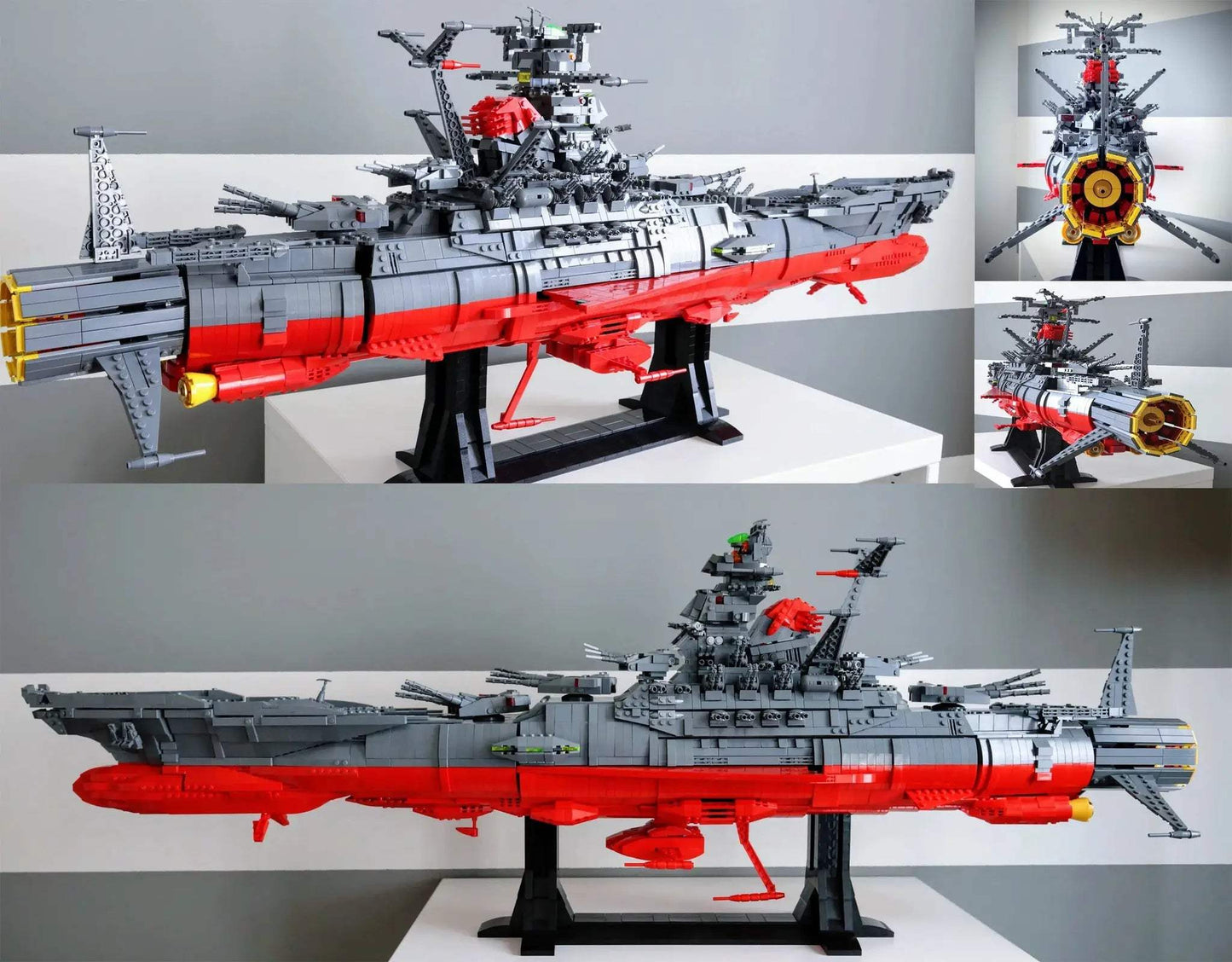  Lego Compatible Warship Building Blocks for Display -  ToylandEU™