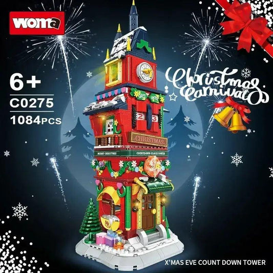  Lego Compatible Winter Village Christmas House Blocks -  ToylandEU™