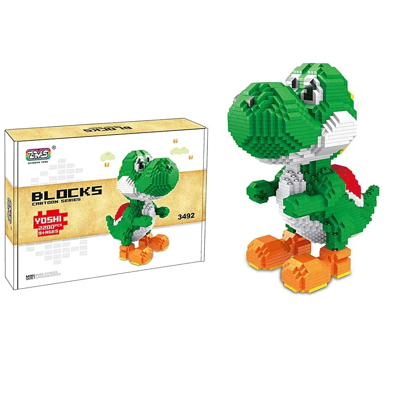 Lego Compatible Yoshi Building Blocks For Creative Learning - ToylandEU