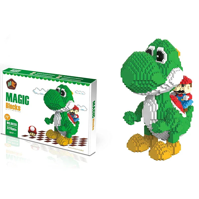 Lego Compatible Yoshi Building Blocks For Creative Learning - ToylandEU