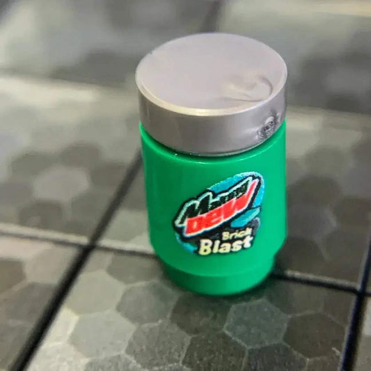  Lego Custom Printed Dew Soda Can For Minifigs Official -  ToylandEU™