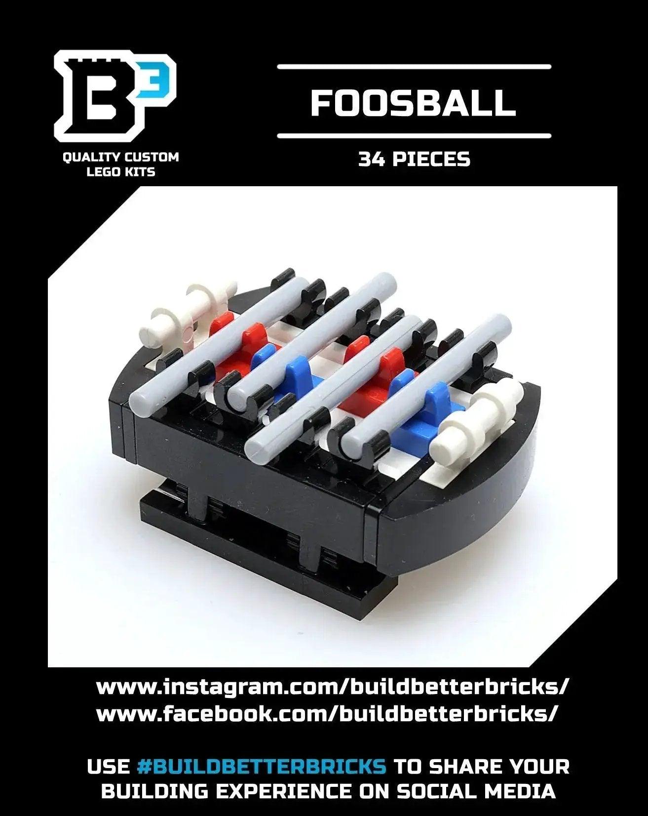  Lego Foosball Table Kit For MOC Builds 43 Bricks -  ToylandEU™