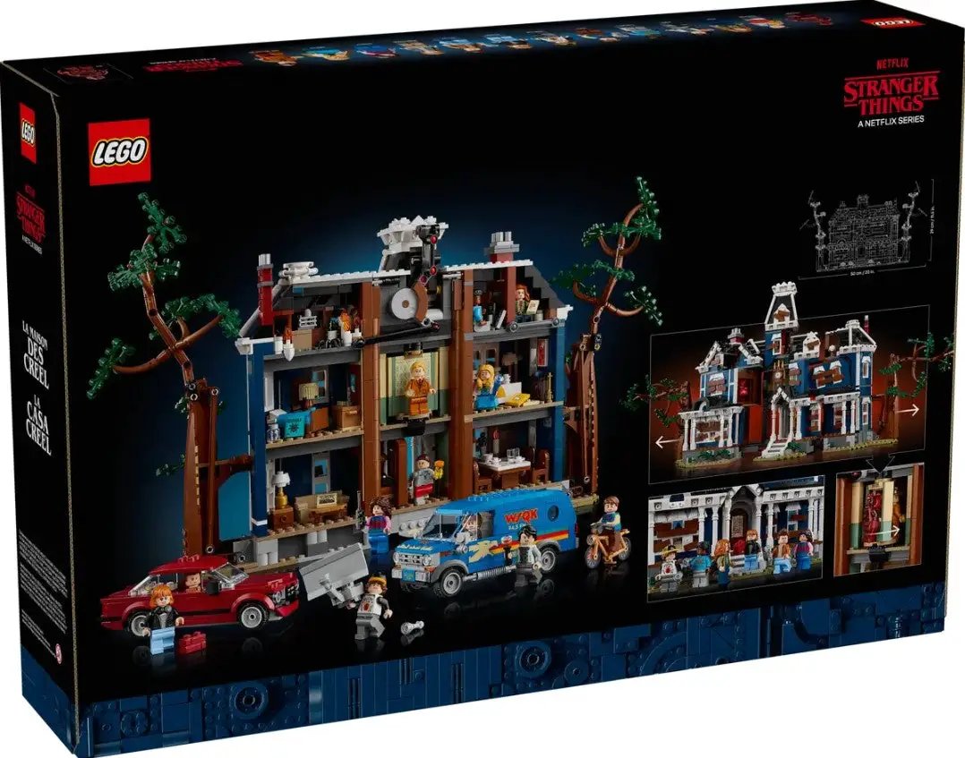  Lego Icons Stranger Things Creel House Set Collectible -  ToylandEU™